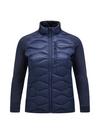 Peak Performance W Helium Down Hybrid Jacket Funktionsjacke Damen - blau
