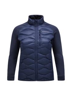 Peak Performance W Helium Down Hybrid Jacket Funktionsjacke Damen BLAU