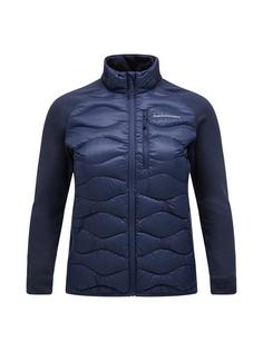 Peak Performance W Helium Down Hybrid Jacket Funktionsjacke Damen BLAU