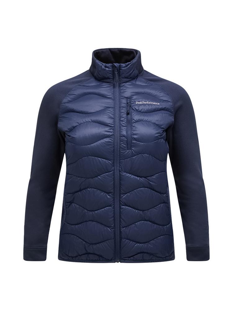 Peak Performance Peak Performance W Helium Down Hybrid Jacket Funktionsjacke Damen - blau - 0 | SportScheck