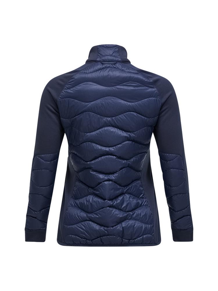 Peak Performance Peak Performance W Helium Down Hybrid Jacket Funktionsjacke Damen - blau - 0 | SportScheck
