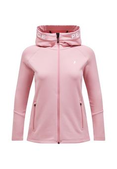 Peak Performance W Rider Zip Hood Funktionsjacke Damen ROSAROT