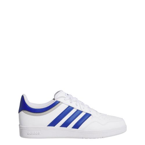 Rückansicht von adidas Hoops 4.0 Schuh Sneaker Cloud White / Royal Blue / Grey Two