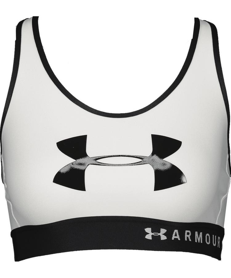 Under Armour Under Armour Mid Keyhole Graphic Sport-BH BH Damen - weiss - 0 | SportScheck
