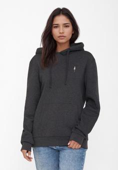 Rückansicht von NIKIN TreeHoodie Hoodie Black Mel