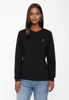 Rückansicht von NIKIN TreeSweater Women Sweatshirt Damen schwarz