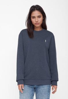 Rückansicht von NIKIN TreeSweater Sweatshirt Navy Mel