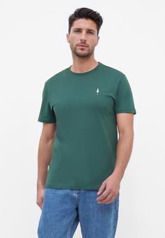 Rückansicht von NIKIN TreeShirt T-Shirt pine green