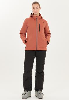 Rückansicht von Whistler Jada Skijacke Damen 4248 Cedar Wood