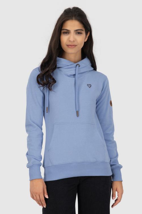 Rückansicht von ALIFE AND KICKIN SarahAK A Sweatshirt Damen lupine blue melange