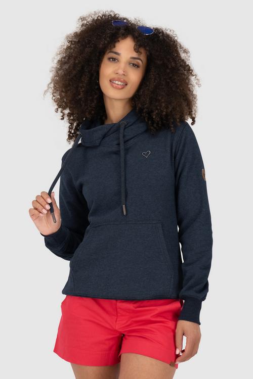 Rückansicht von ALIFE AND KICKIN SarahAK A Sweatshirt Damen marine melange