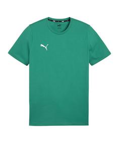 PUMA teamGOAL Casuals T-Shirt Fußballshorts gruenweiss