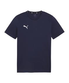 PUMA teamGOAL Casuals T-Shirt Fußballshorts blauweiss