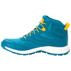 Jack Wolfskin WOODLAND TEXAPORE MID K Winterschuhe Kinder scuba