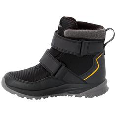 Jack Wolfskin POLAR BEAR TEXAPORE MID VC K Winterschuhe Kinder phantom / burly yellow XT