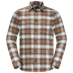 Jack Wolfskin WANDERWEG SHIRT M Langarmhemd Herren chipmunk 41