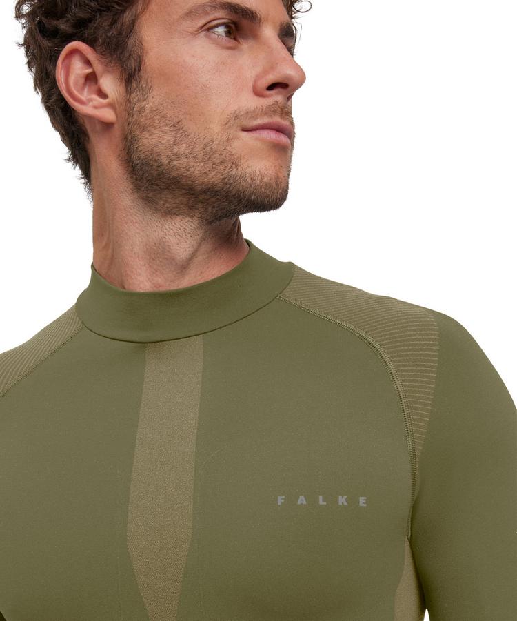 Falke Falke W Longsleeve Shirt Turtleneck m Funktionsshirt Herren - herb (7754) - 2 | SportScheck