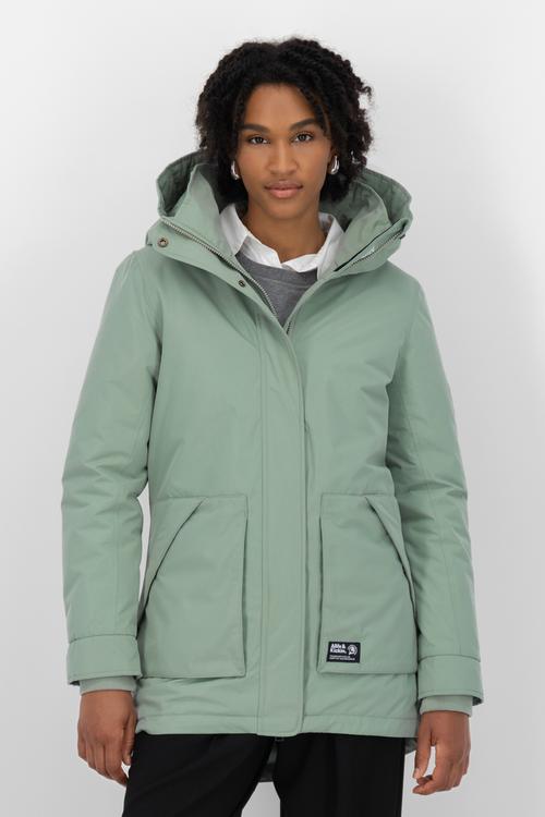 Rückansicht von ALIFE AND KICKIN FloraAK A Winterjacke Damen alpine frost