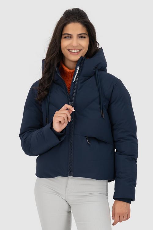 Rückansicht von ALIFE AND KICKIN MurielAK A Winterjacke Damen marine