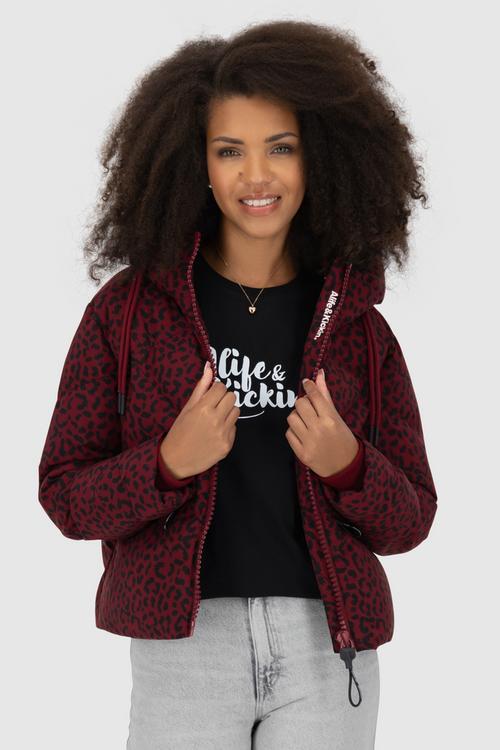 Rückansicht von ALIFE AND KICKIN MurielAK B Winterjacke Damen cranberry juice