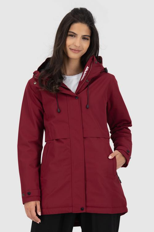 Rückansicht von ALIFE AND KICKIN MarlyAK A Winterjacke Damen cranberry juice