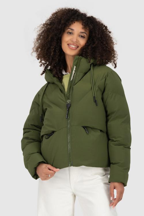 Rückansicht von ALIFE AND KICKIN MurielAK A Winterjacke Damen sea kelp