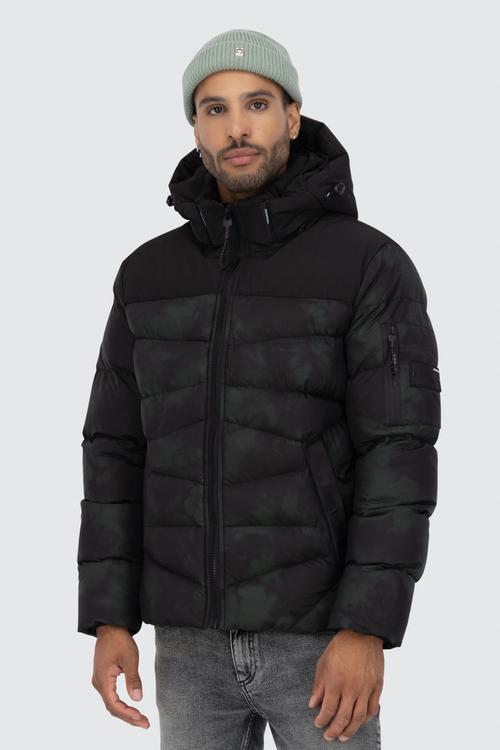 Rückansicht von ALIFE AND KICKIN HenryAK B Winterjacke Herren coal black