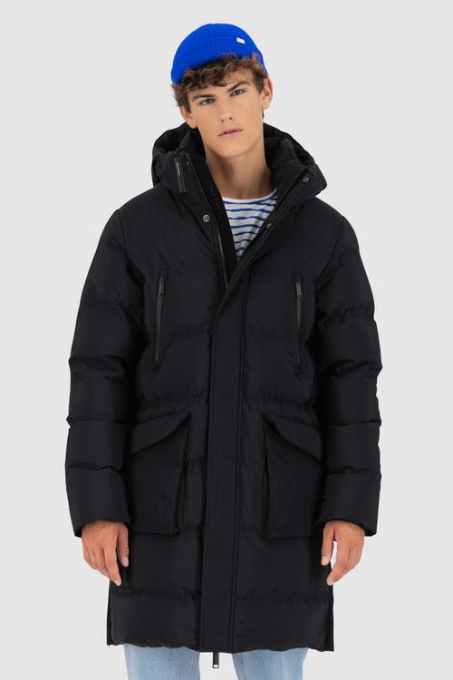 Rückansicht von ALIFE AND KICKIN SaulAK A Winterjacke Herren black