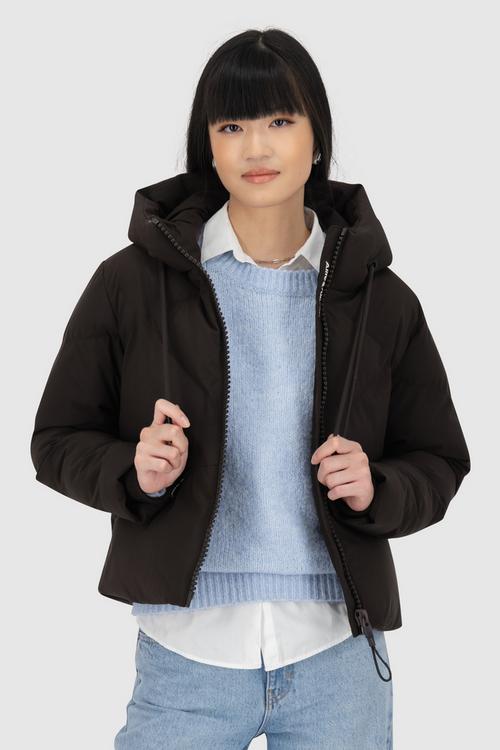 Rückansicht von ALIFE AND KICKIN MurielAK A Winterjacke Damen ground coffee