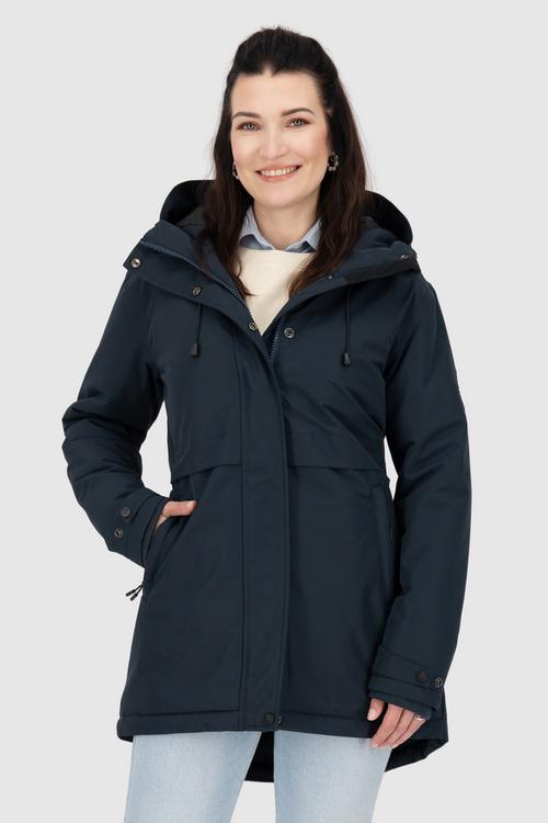 Rückansicht von ALIFE AND KICKIN MarlyAK A Winterjacke Damen marine