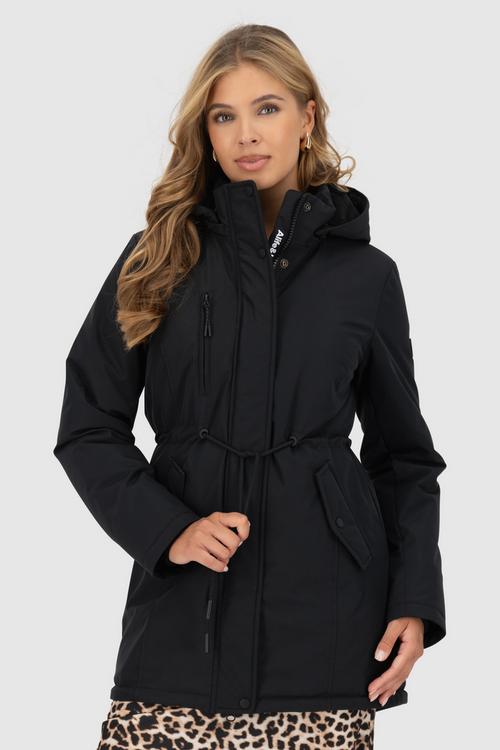 Rückansicht von ALIFE AND KICKIN KierseyAK A Winterjacke Damen black