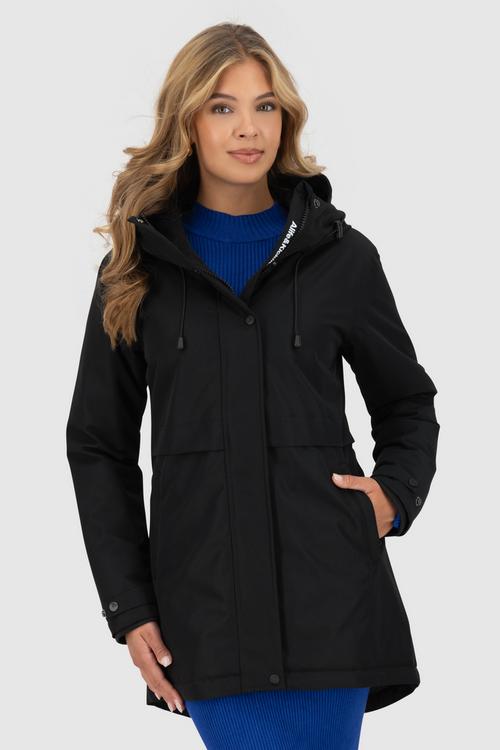 Rückansicht von ALIFE AND KICKIN MarlyAK A Winterjacke Damen black