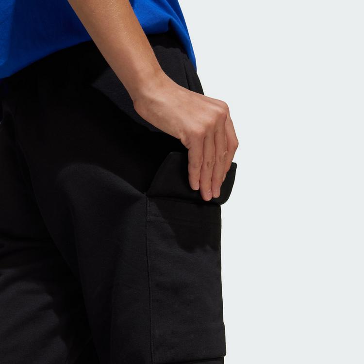 adidas adidas Essentials Kids Cargoshorts Funktionsshorts Kinder - Black / White - 1 | SportScheck