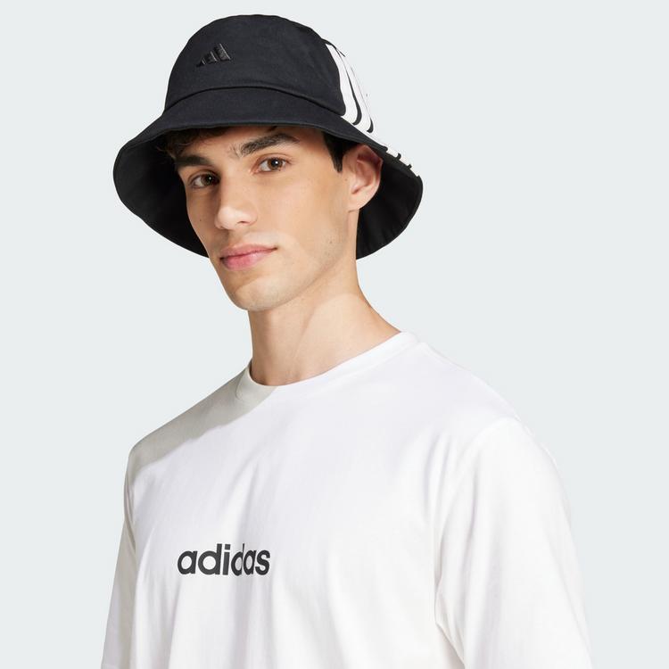 adidas adidas Essentials Linear Single Jersey T-Shirt T-Shirt Herren - White / Black - 0 | SportScheck