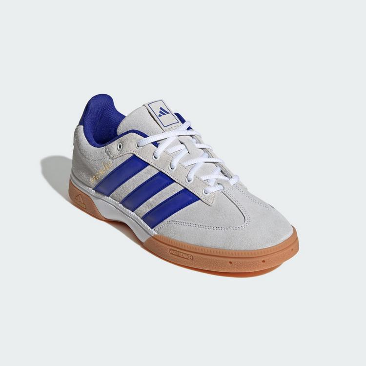 adidas adidas Spezialist Indoor Schuh Hallenschuhe Herren - Cloud White / Lucid Blue / Grey Two - 3 | SportScheck