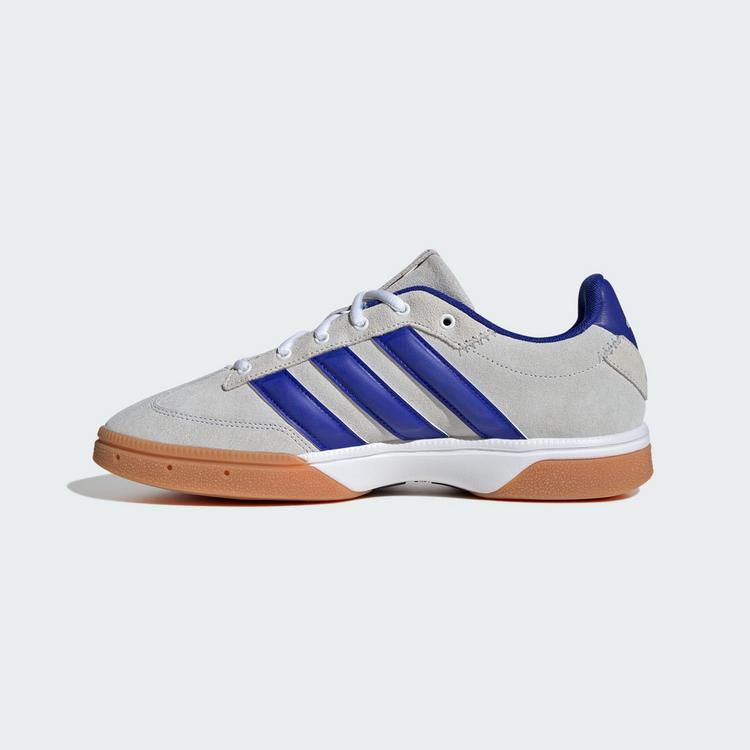adidas adidas Spezialist Indoor Schuh Hallenschuhe Herren - Cloud White / Lucid Blue / Grey Two - 5 | SportScheck