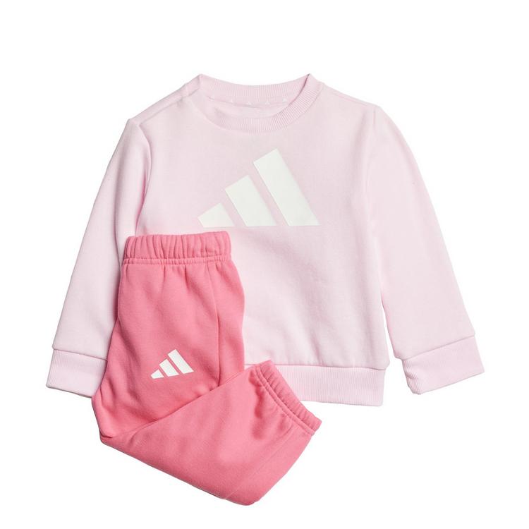 adidas adidas Essentials Kids Jogginghose Trainingsanzug Kinder - Clear Pink / White - 0 | SportScheck