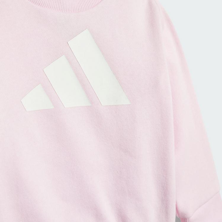 adidas adidas Essentials Kids Jogginghose Trainingsanzug Kinder - Clear Pink / White - 0 | SportScheck