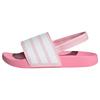 adidas Estrap Kids Adilette Sandalen Kinder - Clear Pink / Cloud White / Bliss Pink