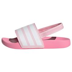 adidas Estrap Kids Adilette Sandalen Kinder Clear Pink / Cloud White / Bliss Pink