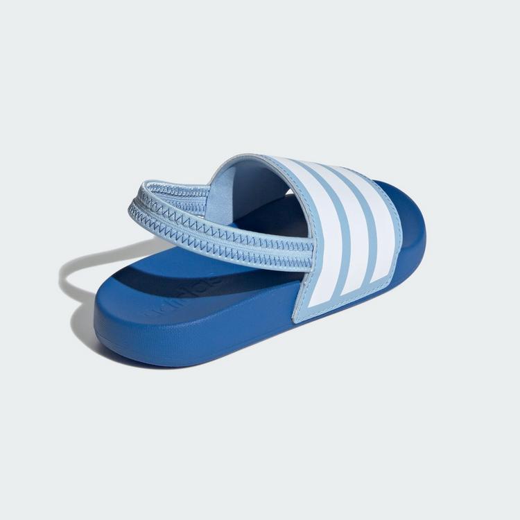 adidas adidas Estrap Kids Adilette Sandalen Kinder - Clear Sky / Cloud White / Bright Royal - 4 | SportScheck