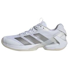 adidas adizero Ubersonic 5 Tennisschuh Tennisschuhe Damen Cloud White / Silver Metallic / Cloud White