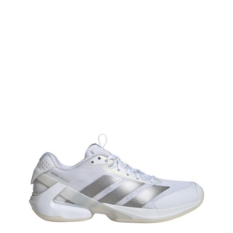 adidas adidas adizero Ubersonic 5 Tennisschuh Tennisschuhe Damen - Cloud White / Silver Metallic / Cloud White - 0 | SportScheck