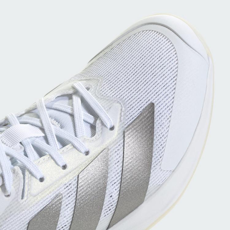 adidas adidas adizero Ubersonic 5 Tennisschuh Tennisschuhe Damen - Cloud White / Silver Metallic / Cloud White - 7 | SportScheck