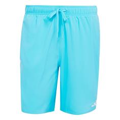 adidas 3-Streifen 8-Inch Badeshorts Badeshorts Herren Lucid Cyan / White