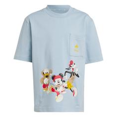 adidas ADIDAS DISNEY MICKY MAUS T-SHIRT T-Shirt Kinder Wonder Blue / Crew Yellow