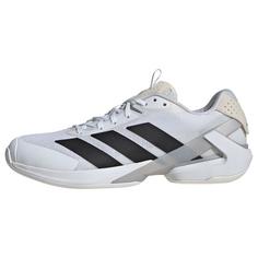 adidas Adizero Ubersonic 5 Tennisschuh Tennisschuhe Cloud White / Core Black / Silver Metallic