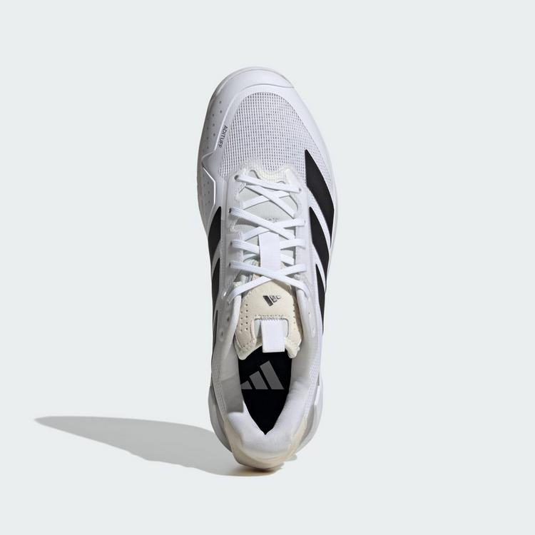 adidas adidas Adizero Ubersonic 5 Tennisschuh Tennisschuhe Herren - Cloud White / Core Black / Silver Metallic - 1 | SportScheck