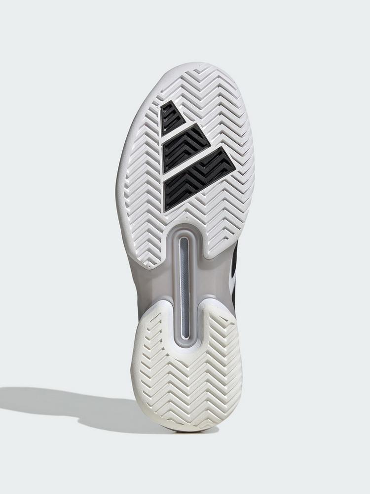 adidas adidas Adizero Ubersonic 5 Tennisschuh Tennisschuhe Herren - Cloud White / Core Black / Silver Metallic - 2 | SportScheck