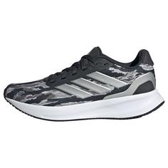 adidas RunFalcon 5 Kids Schuh Sneaker Kinder Silver / Silver Metallic / Carbon